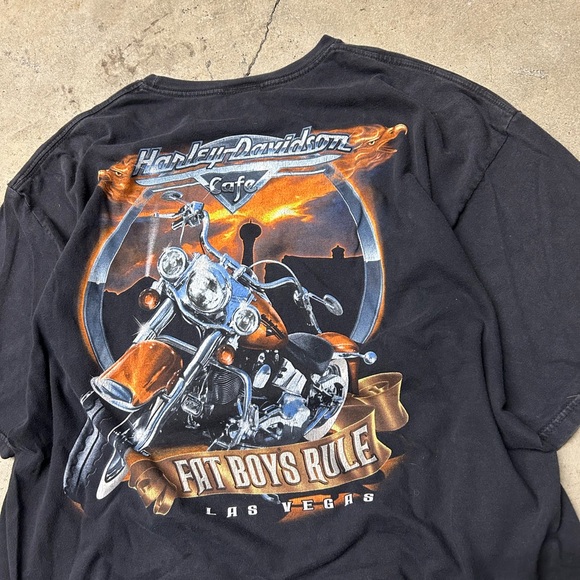 Vintage Harley Davidson Cafe tee - Picture 5 of 5